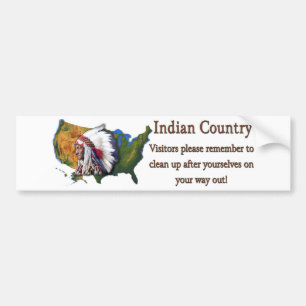 Indian Country #2 Bumper Sticker