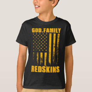 Indian Creek Redskins God. Family. Vintage Usa Fla T-Shirt