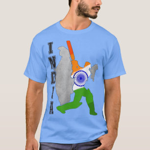 Indian Cricket Jersey India Cricket Team Lover Sup T-Shirt
