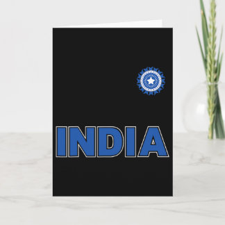 Indian Cricket (orange Kit) Card