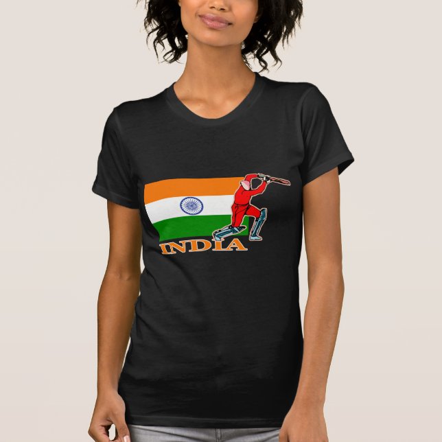 Indian Cricket Player T-Shirt (Front)
