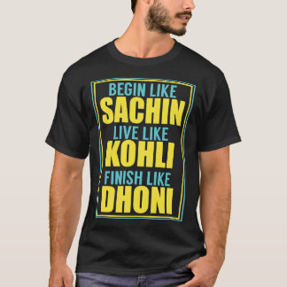 Indian Cricket Team Supporter Jersey T-Shirt