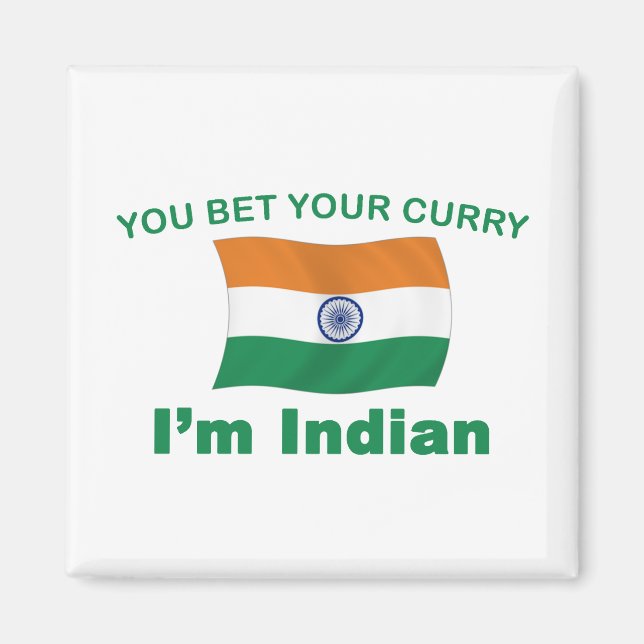 Indian Curry Magnet (Front)