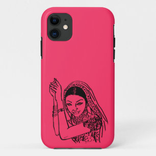 Indian Dancing Woman iPhone 11 Case