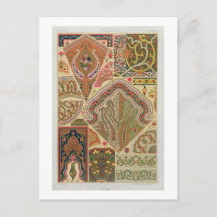Indian Decoration, plate XIX from 'Polychrome Orna Postcard