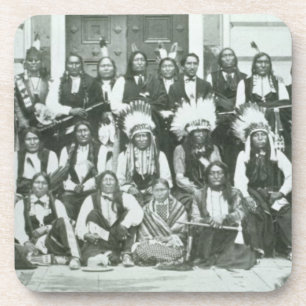 Indian delegation of Sioux leaders in Washington D Coaster