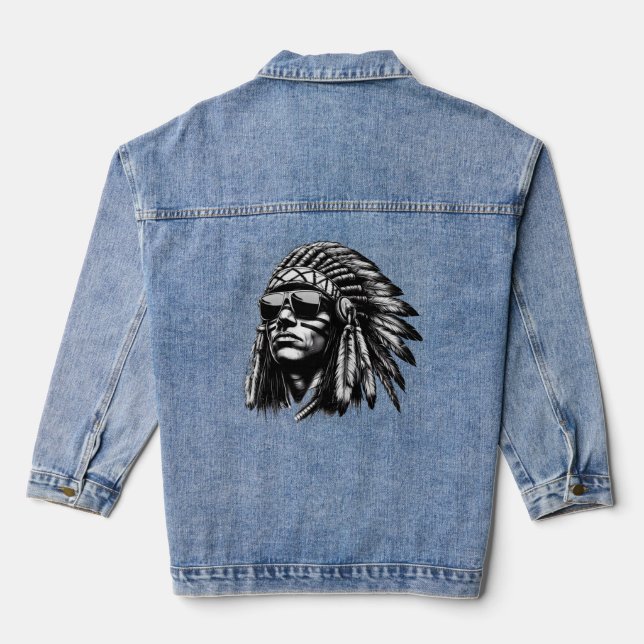 Indian Denim Jacket (Back)