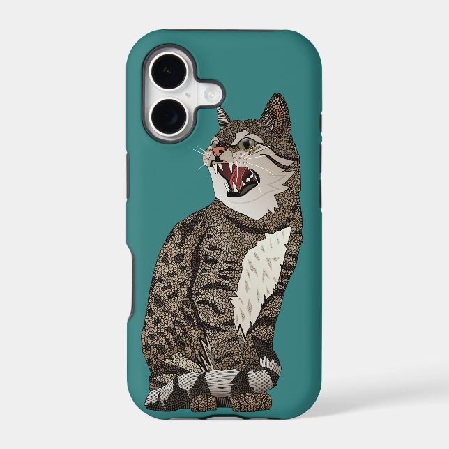 Indian desert cat teal (Back)