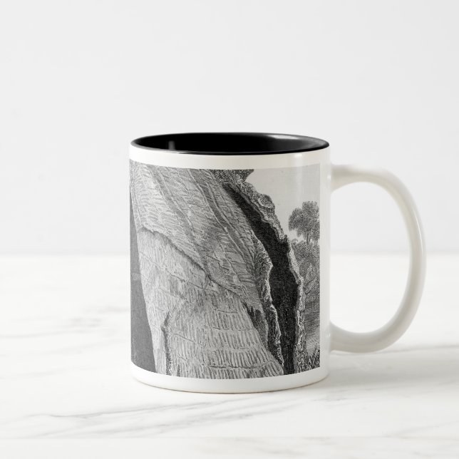 Indian Doctor Concocting a Pot of Medicine Two-Tone Coffee Mug (Right)
