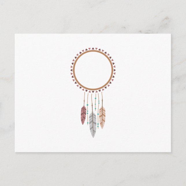 Indian Dream catcher Postcard (Front)