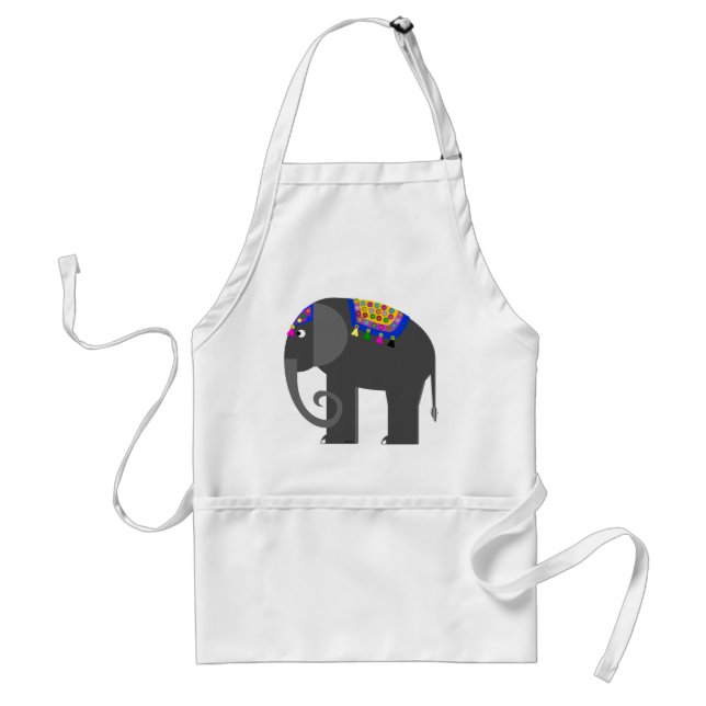 Indian Elephant Apron (Front)