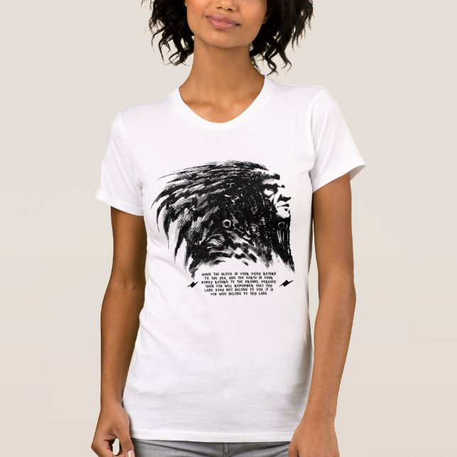 Indian face T-Shirt (Front)