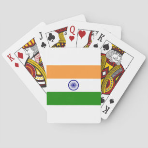 Indian Flag - High Quality Image Playing Cards