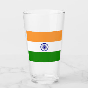 Indian Flag (India) (South Asian Country) (Bharat) Glass