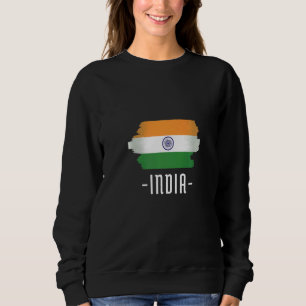 Indian Flag India Sweatshirt