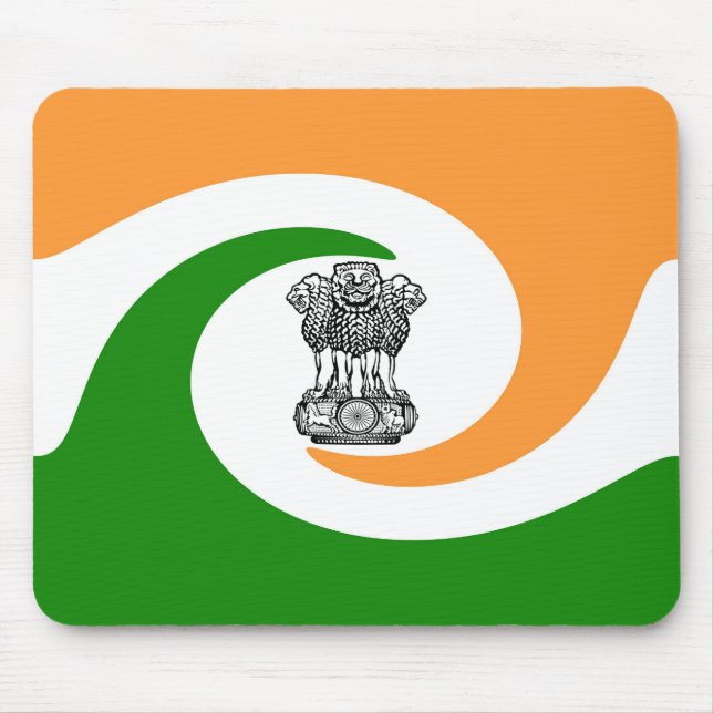 Indian flag mouse pad (Front)