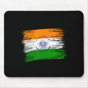 Indian Flag Patriotic August 15 1947 India Mouse Pad