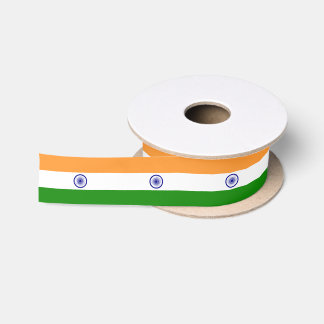 Indian flag ribbon satin ribbon