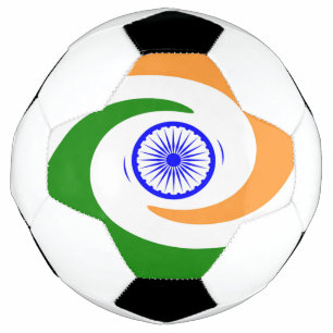 Indian flag soccer ball