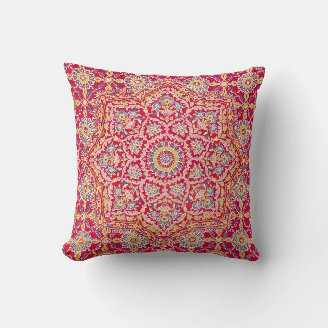 Indian Flower Cushion (Front)