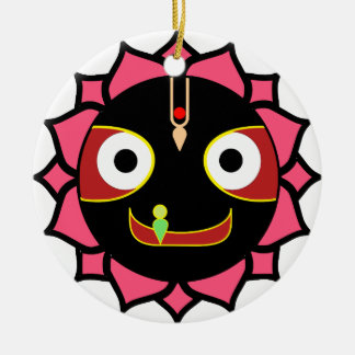 Indian fun Krishna motif Ceramic Tree Decoration