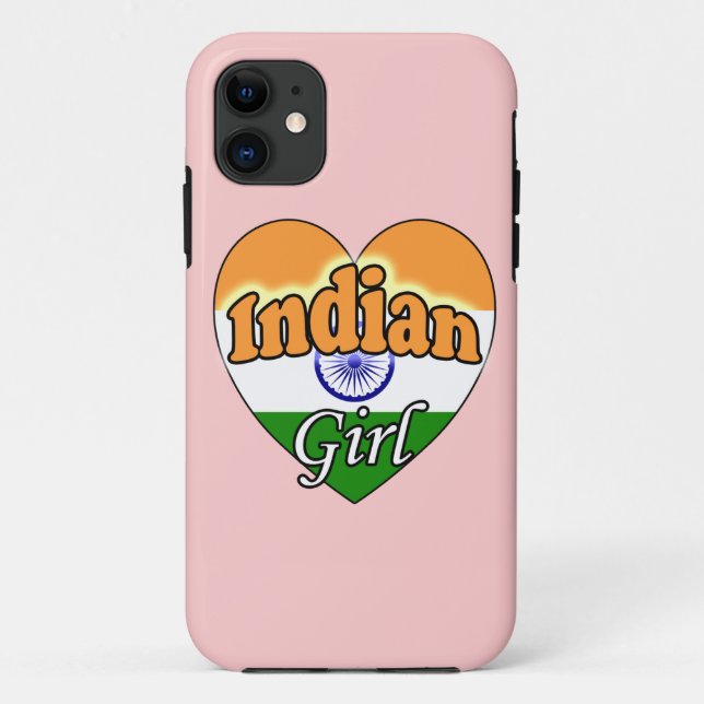 Indian Girl Case-Mate iPhone Case (Back)