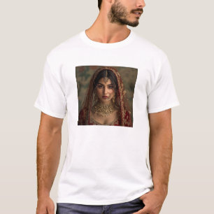 Indian Girl Photo Pretty Modern Perfect gift T-Shirt