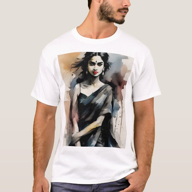 Indian girl T-Shirt (Front)
