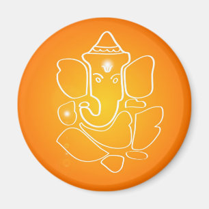 Indian God Ganesha - Magnet