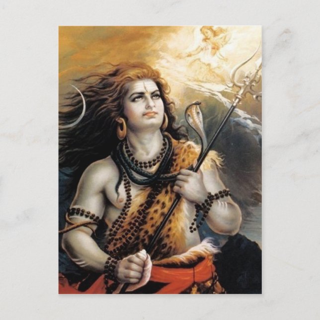 indian god postcard (Front)