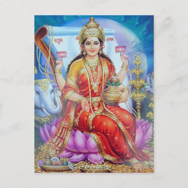 indian god postcard (Front)
