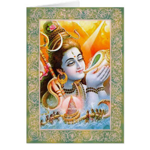 Indian Gods/Lord Shiva - Notecard