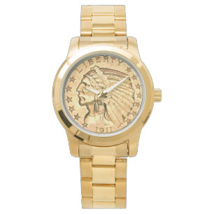 Indian Head Gold Coin Watch