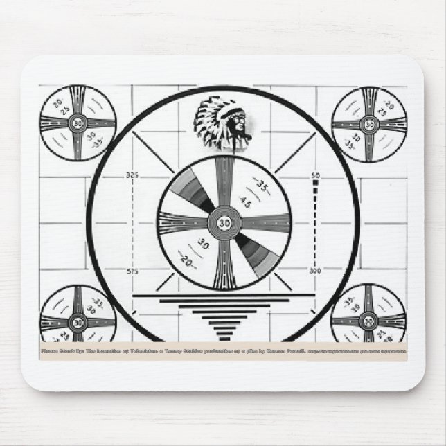 Indian Head Mouse Pad (Front)