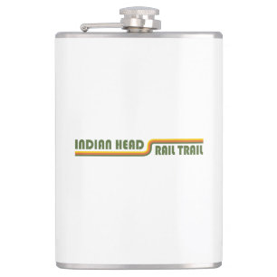 Indian Head Rail Trail Hip Flask
