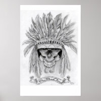 indian head skull