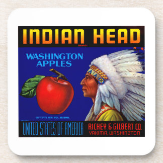 Indian Head Washington Apples Coaster