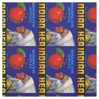 Indian Head Washington Apples Fabric