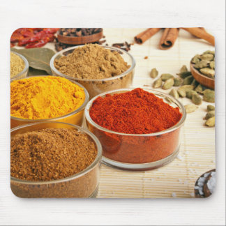 Indian Herbs Mouse Pad