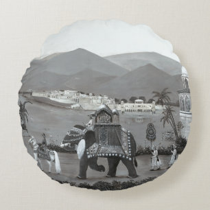 Indian Heritage Art Print Cushion