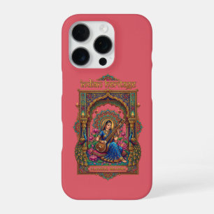 Indian Heritage: Classical Musician Veena Art iPhone 16 Pro Case