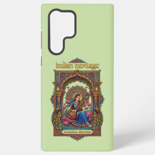 Indian Heritage: Classical Musician Veena Art Samsung Galaxy Case