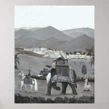 Indian Heritagen Art Printed