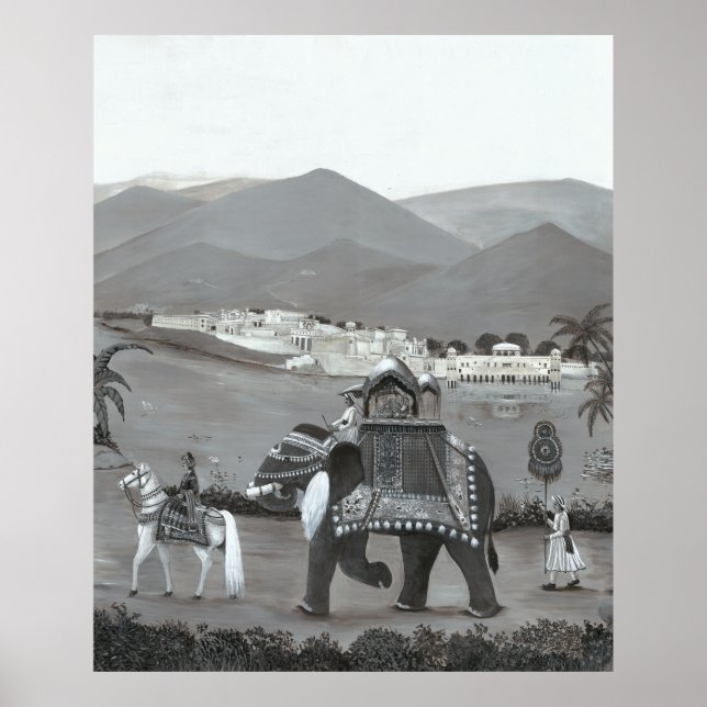 Indian Heritagen Art Printed Poster (Front)