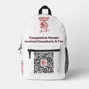 Indian Hills Chiefs Custom Backpack