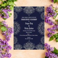 Indian Hindu Engagement Ceremony