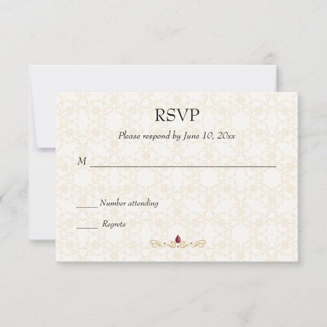 Indian Hindu RSVP (Front)