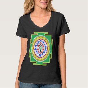 Indian Hindu Wedding  for Indians Sri Yantra Diagr T-Shirt