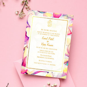 Indian Hindu Wedding Ganesha Invitation