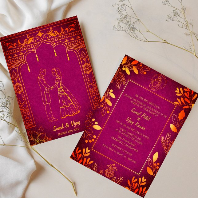 Indian Hindu Wedding Ganesha Invitation (Creator Uploaded)